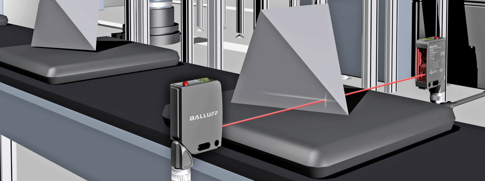 Capteur laser précis pour la détermination absolue de la distance d'objets